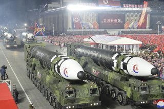 Les défilés militaires sont un moteur important pour "promouvoir la légitimité du pouvoir de Kim Jong-un et l'unité interne" de la Corée du Nord, selon un expert (archives).